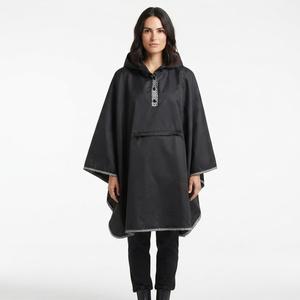 Womens Totes Hoodie Storage Pouch Rain Poncho