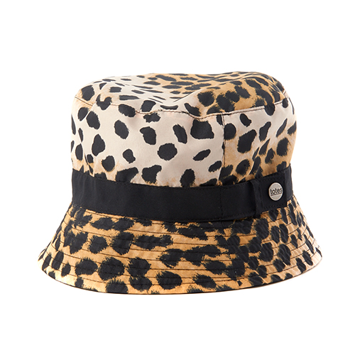 Womens Totes Bucket Band & Snap Rain Hat