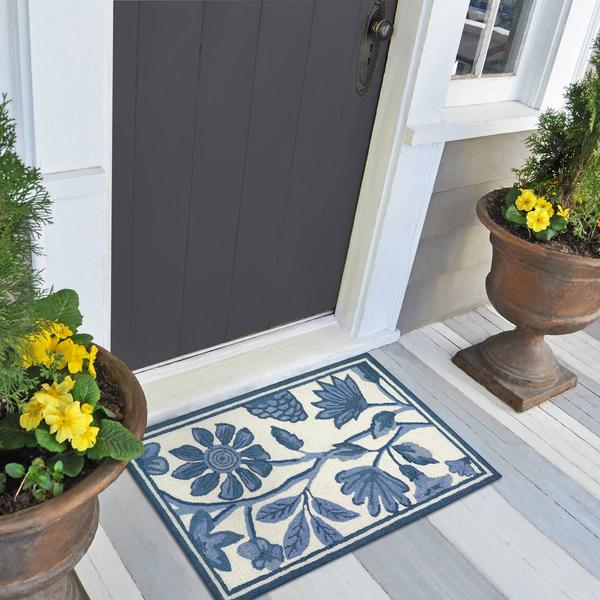 Liora Manne Capri Floral Vine Doormat alternate view
