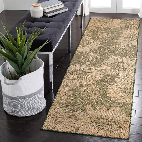Liora Manne Carmel Sunflower Field Rectangular Runner alternate view