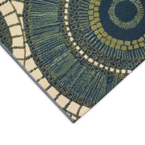 Liora Manne Esencia Circles Rectangular Accent Rug alternate view