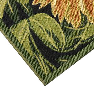 Liora Manne Esencia Sunflowers Rectangular Accent Rug alternate view