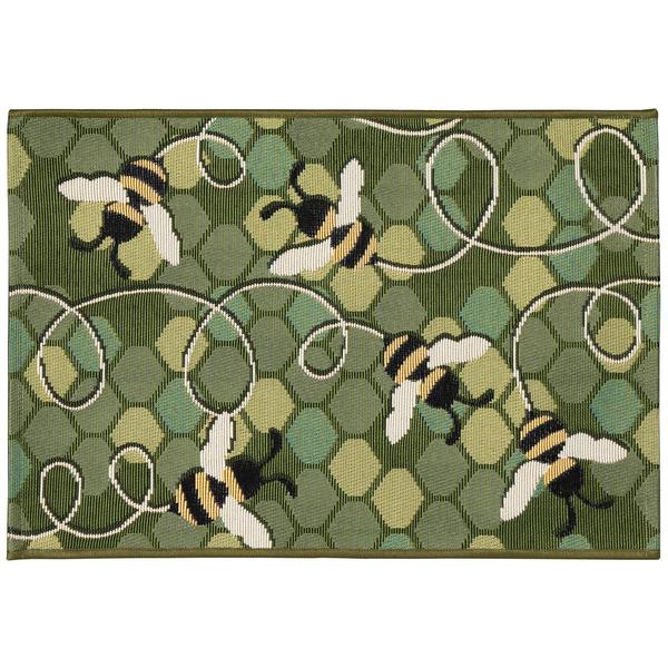 Liora Manne Esencia Bee Free Forever Rectangular Accent Rug