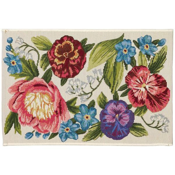 Liora Manne Esencia Secret Garden Rectangular Accent Rug
