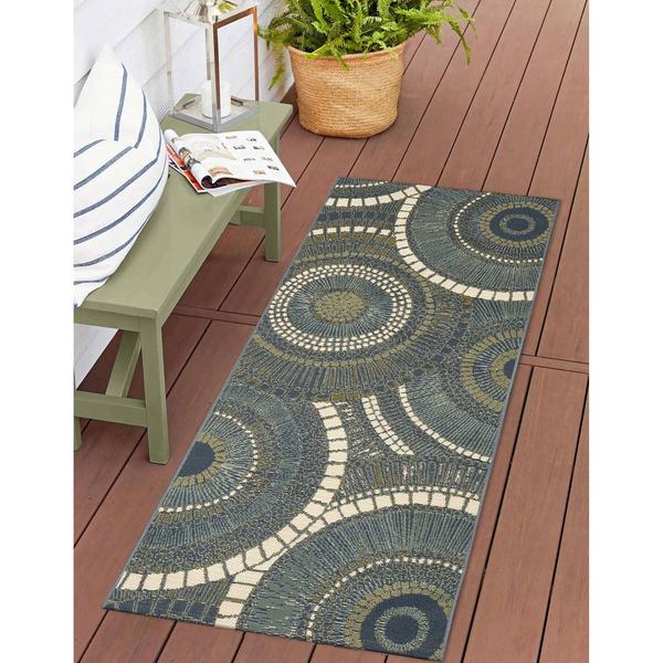 Liora Manne Esencia Circles Rectangular Runner alternate view