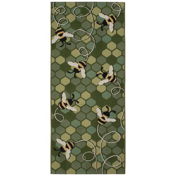 Liora Manne Esencia Bee Free Forever Rectangular Runner
