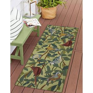 Liora Manne Esencia Birds of a Feather Rectangular Runner alternate view