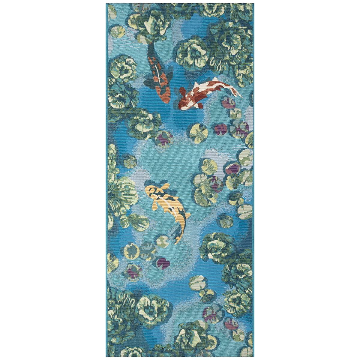 Liora Manne Esencia Koi Pond Rectangular Runner