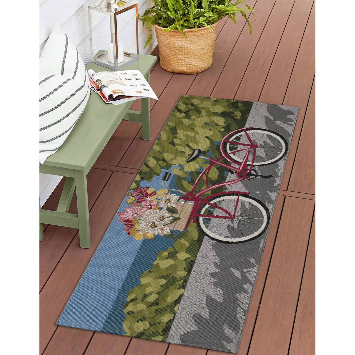 Liora Manne Esencia Summer Ride Rectangular Runner