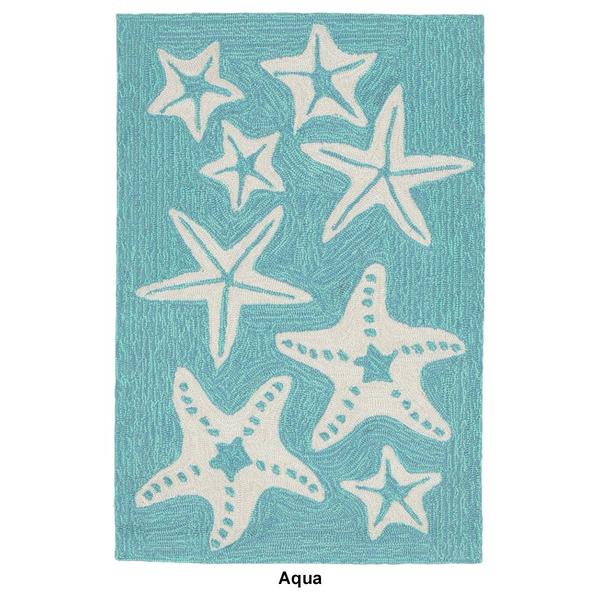 Liora Manne Capri Starfish Indoor/Outdoor Accent Rug alternate view
