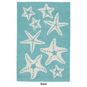 Liora Manne Capri Starfish Indoor/Outdoor Accent Rug alternate view