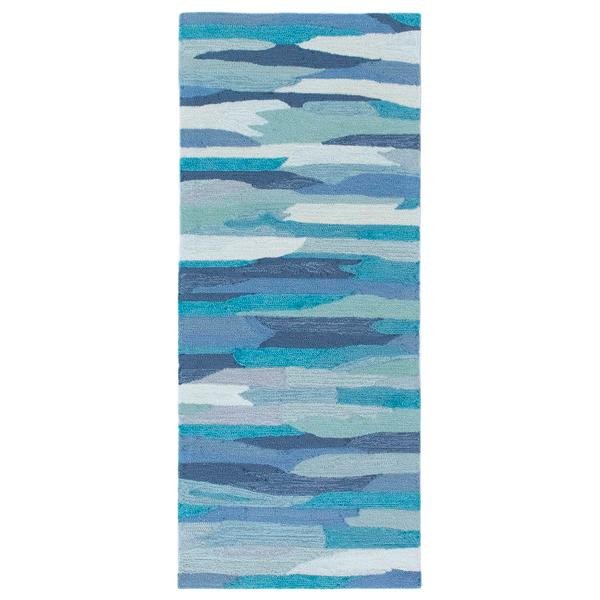 Liora Manne Capri Cloud Abstract Indoor/Outdoor Runner