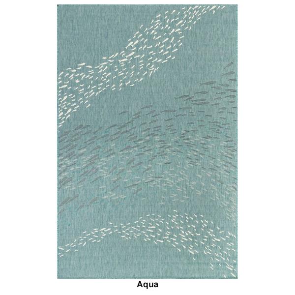 Liora Manne Carmel School Of Fish Indoor/Outdoor Area Rug alternate view