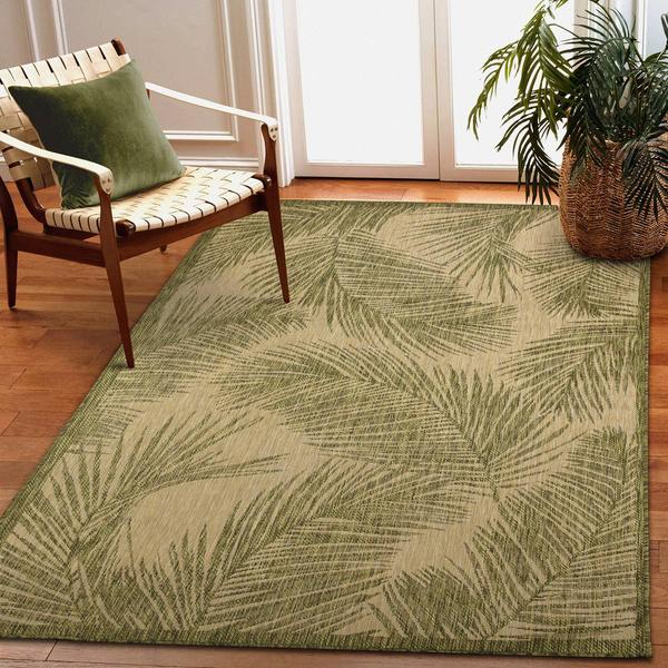 Liora Manne Carmel Fronds Rectangular Large Area Rug alternate view