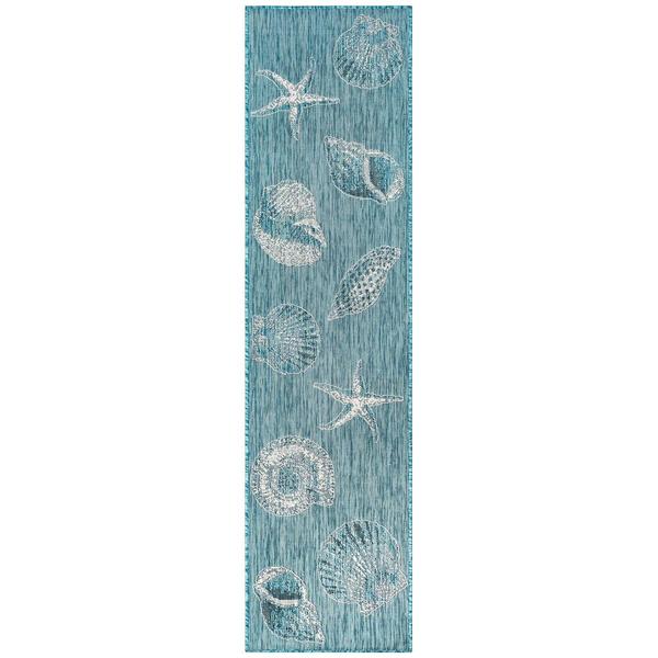 Liora Manne Carmel Shells Indoor/Outdoor Runner