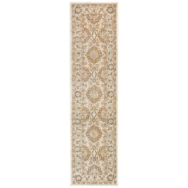 Liora Manne Carmel Vintage Floral Indoor/Outdoor Runner