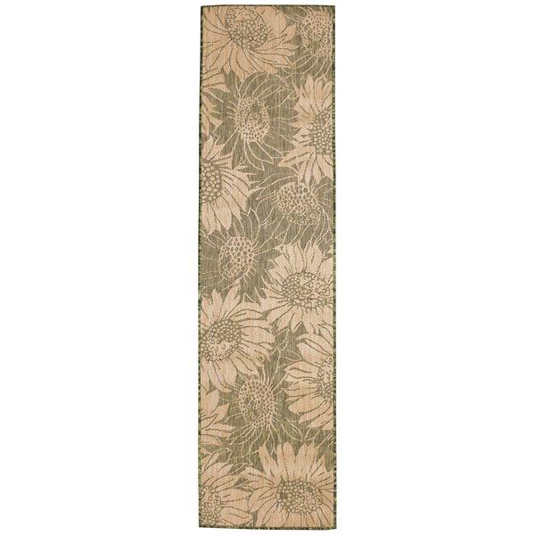 Liora Manne Carmel Sunflower Field Rectangular Large Runner
