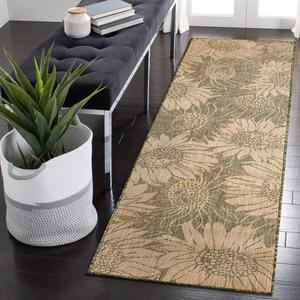 Liora Manne Carmel Sunflower Field Rectangular Large Runner alternate view