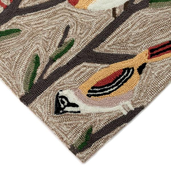 Liora Manne Frontporch Birds Rectangular Accent Rug alternate view