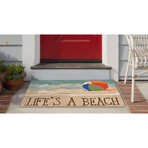 Liora Manne Frontporch Life's A Beach Indoor/Outdoor Accent Rug alternate view