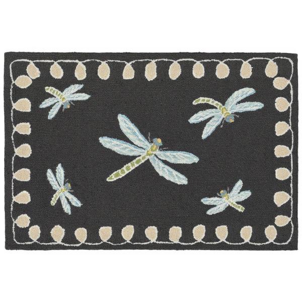 Liora Manne Frontporch Dragonfly Indoor/Outdoor Accent Rug