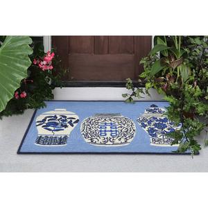 Liora Manne Frontporch Ginger Jars Rectangular Accent Rug alternate view