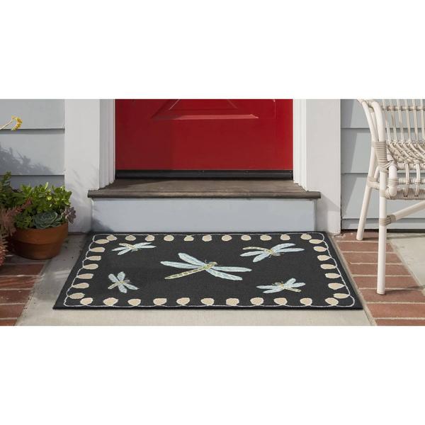Liora Manne Front Porch Dragonfly Indoor/Outdoor Accent Rug alternate view