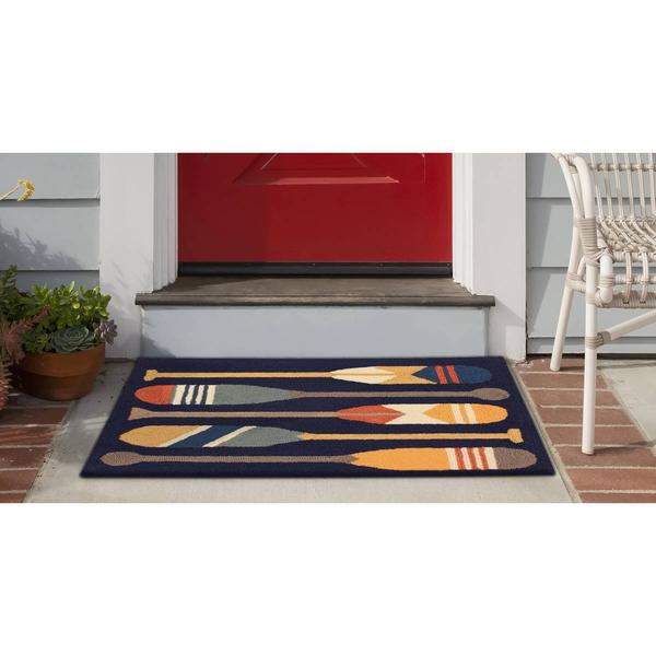 Liora Manne Frontporch Paddles Rectangular Accent Rug alternate view