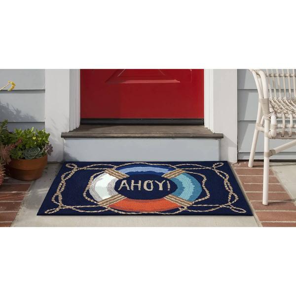 Liora Manne Frontporch Ahoy Rectangular Accent Rug alternate view
