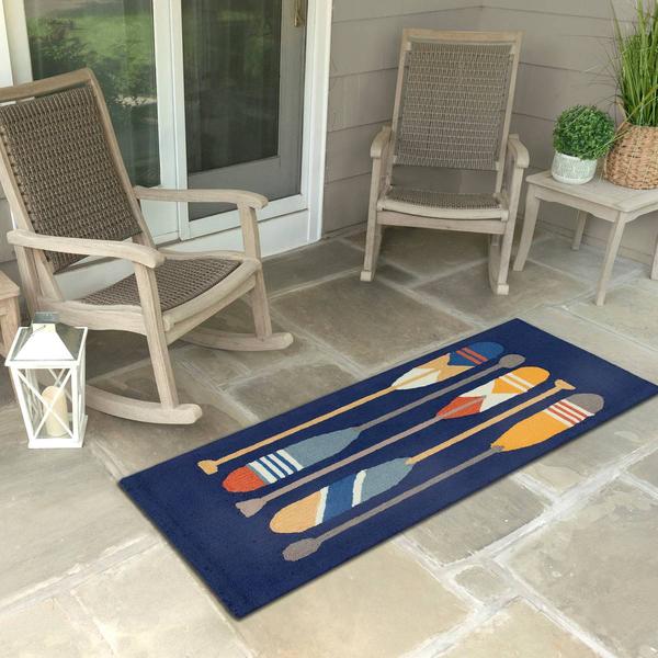 Liora Manne Frontporch Paddles Rectangular Runner alternate view