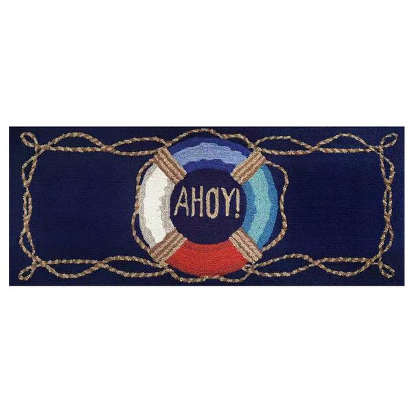 Liora Manne Frontporch Ahoy Rectangular Runner