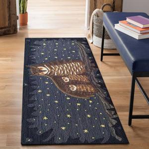 Liora Manne Frontporch Owl Family Rectangular Runner alternate view
