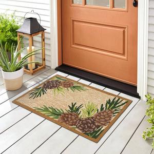 Liora Manne Ravella Forest Border Rectangular Accent Rug alternate view