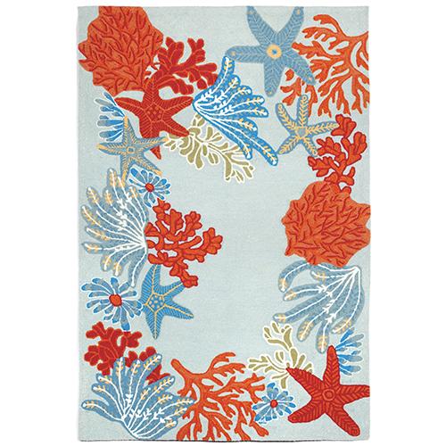 Liora Manne Ravella Ocean Scene Rectangle Area Rug