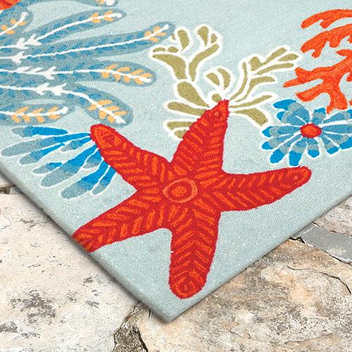 Liora Manne Ravella Ocean Scene Rectangle Area Rug alternate view