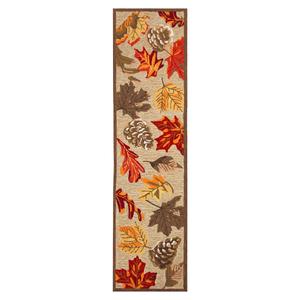 Liora Manne Ravella Falling Leaves Rectangular Runner