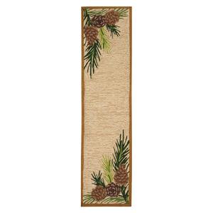 Liora Manne Ravella Forest Border Rectangular Runner