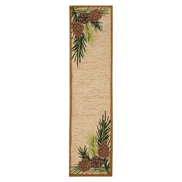 Liora Manne Ravella Forest Border Rectangular Runner
