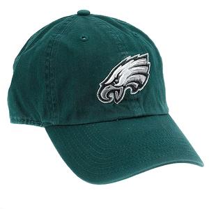 Mens NFL Philadelphia Eagles Clean Up Adjustable Cap - Dark Green