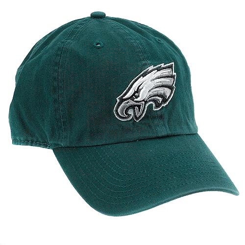 Mens NFL Philadelphia Eagles Clean Up Adjustable Cap - Dark Green