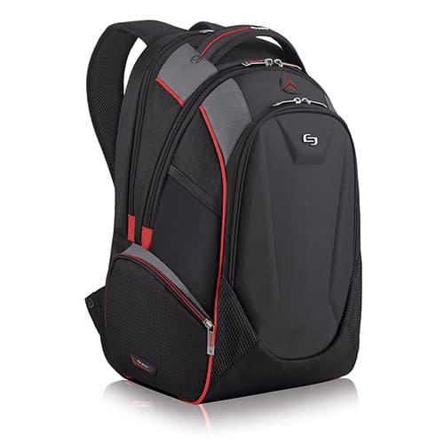 Solo Active Backpack - Black/Red