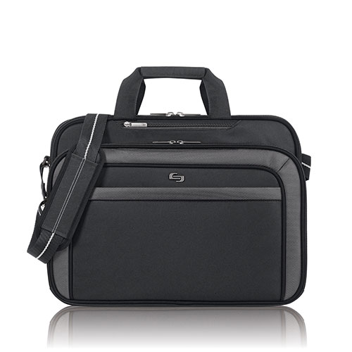 Solo Pro CheckFast(tm) Briefcase - Black