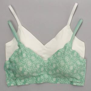 Womens Lucky Brand 2pk. Micro Laser Bralettes - LVD22851BV2 alternate view