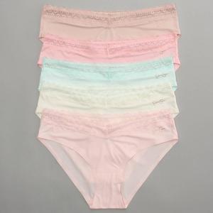 Womens Jessica Simpson 5pk. Micro Hipster Panties w/ Lace JS09988 alternate view
