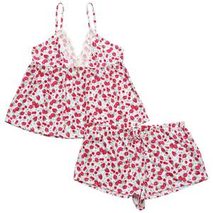 Womens Jessica Simpson Flowy Fruit Cami Pajama Set alternate view