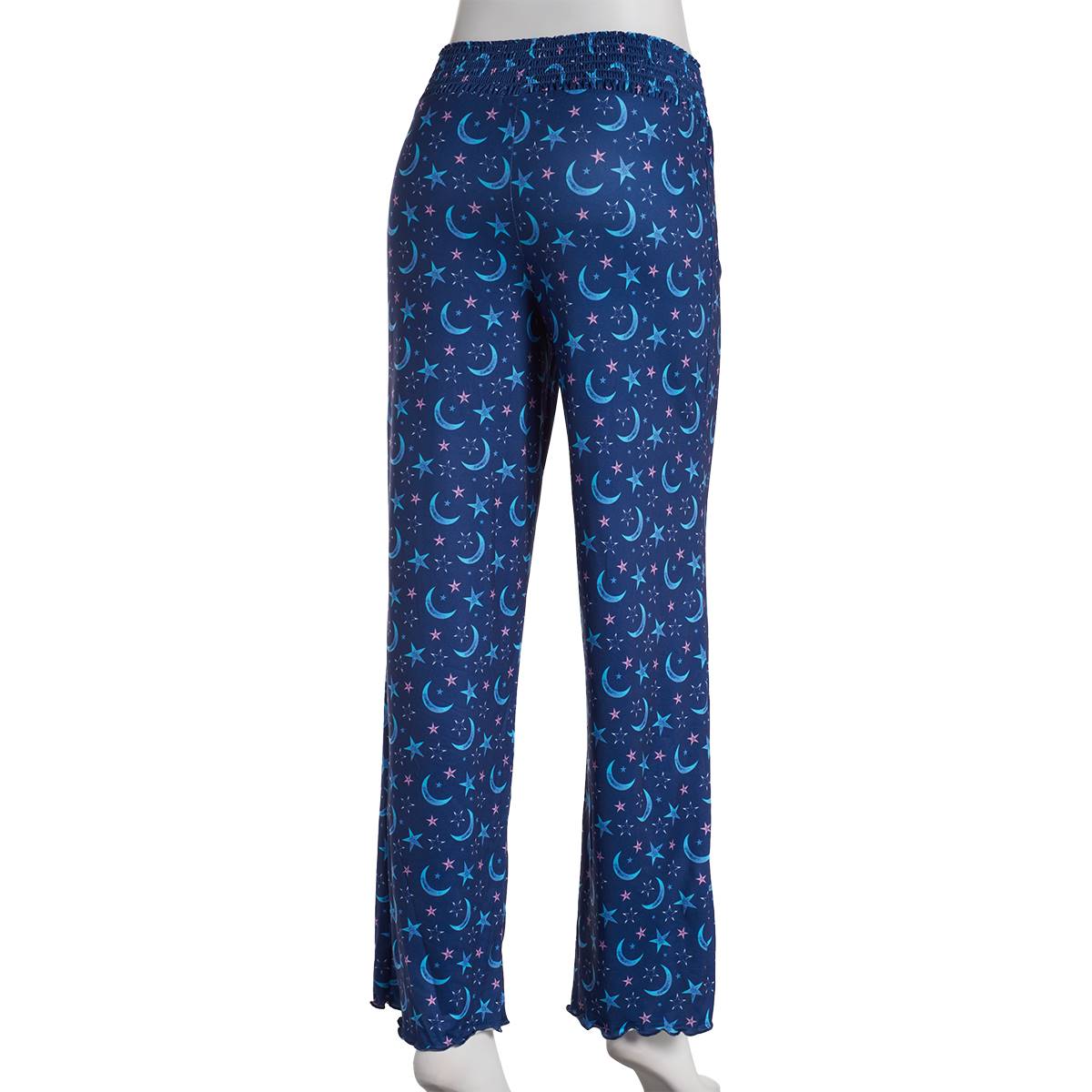 Petite Dollhouse Stipple Stars Wide Leg Pajama Pants