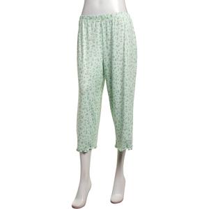 Petite Jessica Simpson Petals Lettuce Edge Pajama Capris alternate view