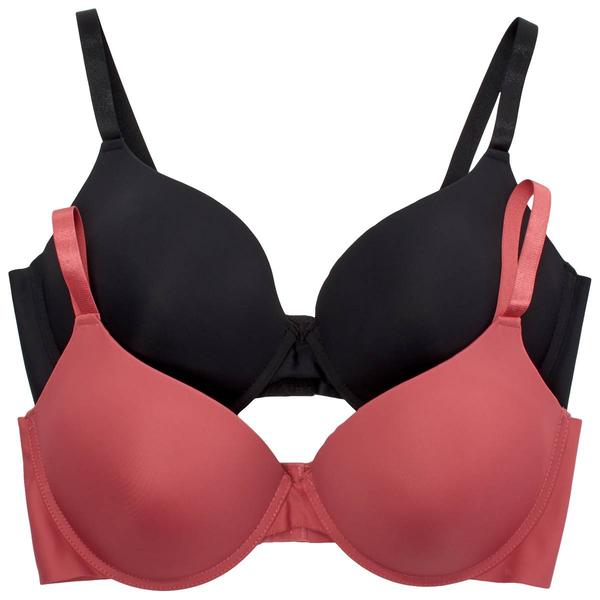 Plus Size Ava Rose 2pk. Laser Cut Push Up Bras - 503007XABV alternate view