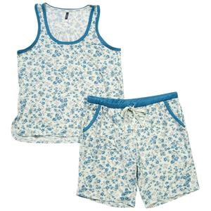 Womens IZOD(R) Botanic Buds Tank & Bermuda Short Pajama Set alternate view
