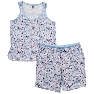 Womens IZOD(R) Spring Floral Tank & Bermuda Short Pajama Set